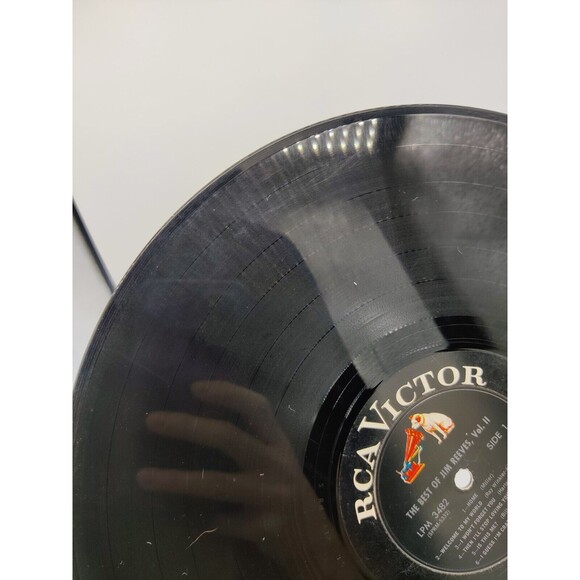 Vintage 1966 Jim Reeves Distant Drums Record Vinyl RCA-Victor LP 1960s Music '66 - Picture 9 of 11